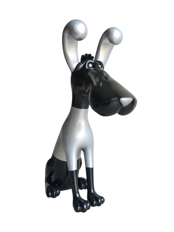 DOG-BLACK:_Scarlet_Pop_Art_Hound