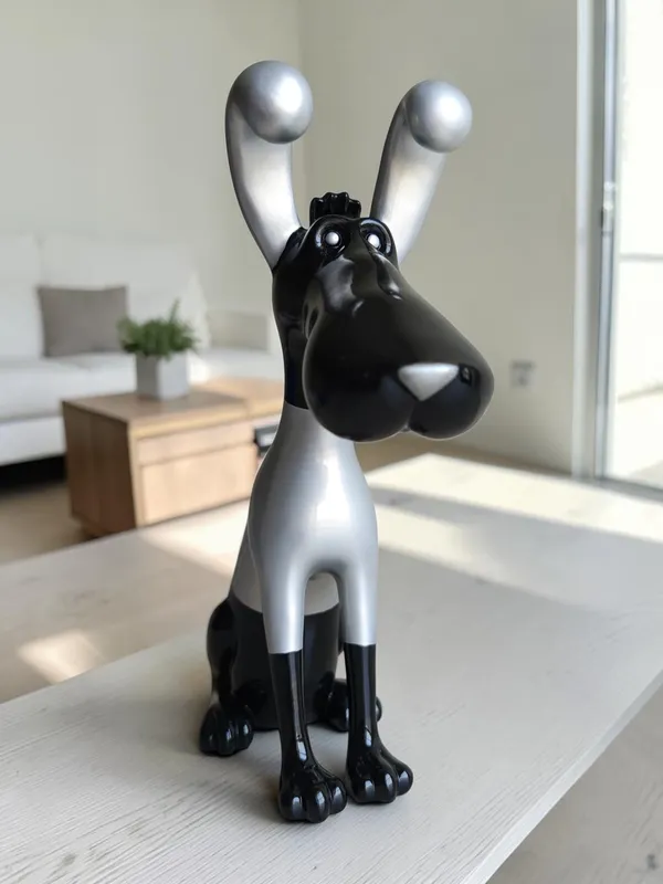 DOG-BLACK:_Scarlet_Pop_Art_Hound
