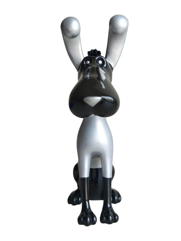 DOG-BLACK:_Scarlet_Pop_Art_Hound