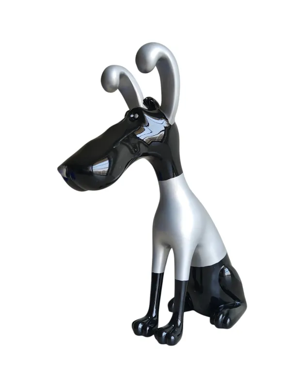 DOG-BLACK:_Scarlet_Pop_Art_Hound