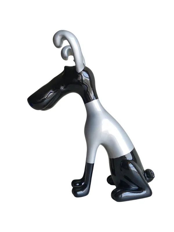 DOG-BLACK:_Scarlet_Pop_Art_Hound
