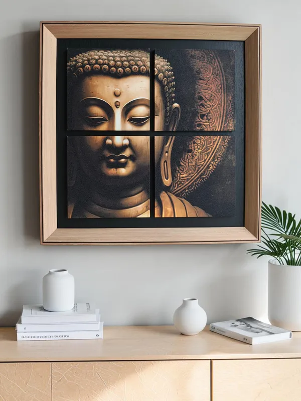 Zen_Buddha_Harmony_Wall_Art_Frame_�_4_Panel_Spiritual_D�cor