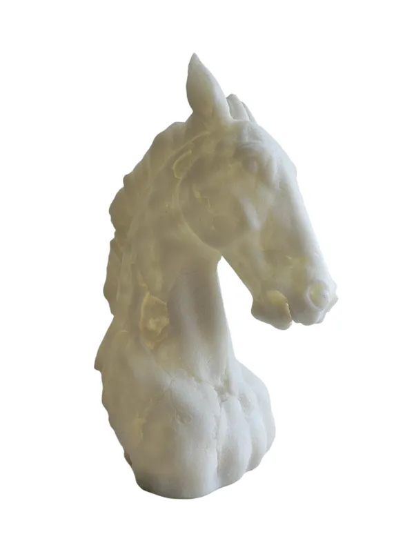 Marble_Finish_Horse_Head_Sculpture_(White)