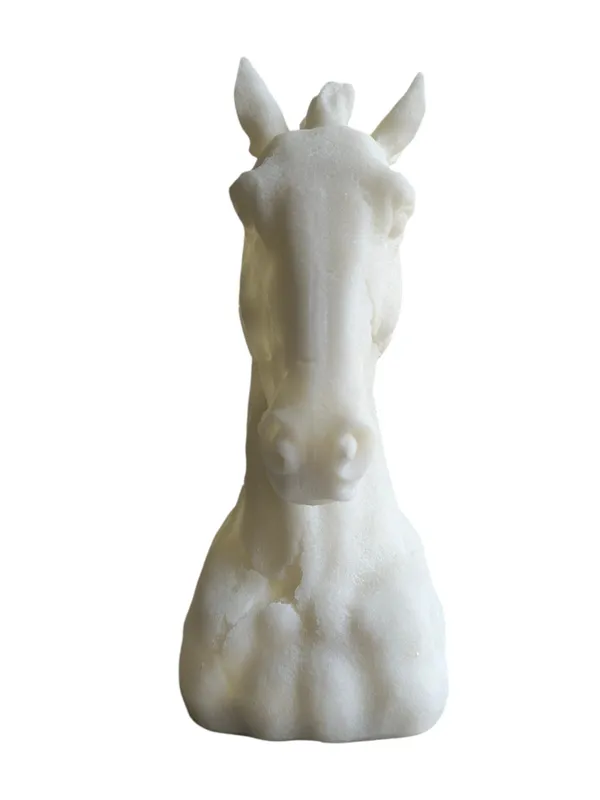 Marble_Finish_Horse_Head_Sculpture_(White)