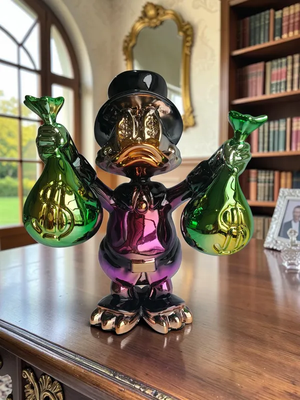Billionaire_Duck_Table_Decor_Figurine
