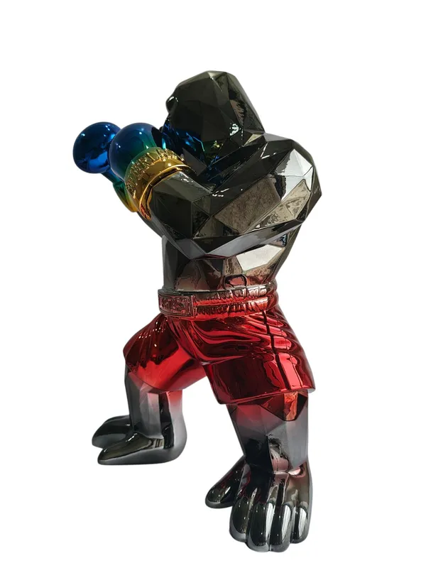 Boxing_Gorilla_Table_Decor_Figurine_-_Champion_Style_Sculpture