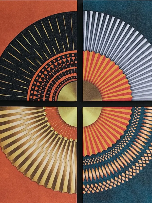 Solar_Eclipse_Geometric_Wall_Art_Frame