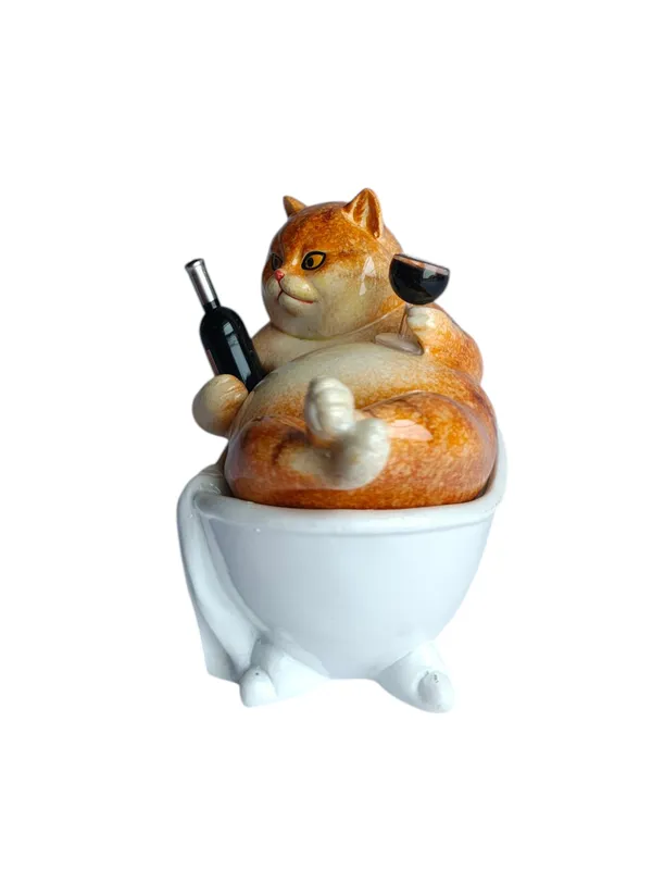 Chill_Cat_-_Drunk_Cat_in_Bathtub_with_Wine_Bottle_Figurine