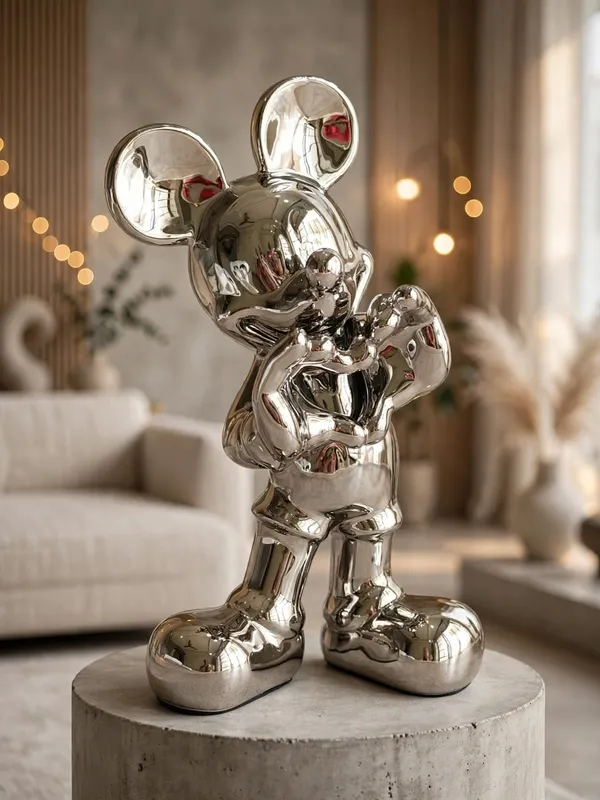 Crome_Heart_Mickey_silver