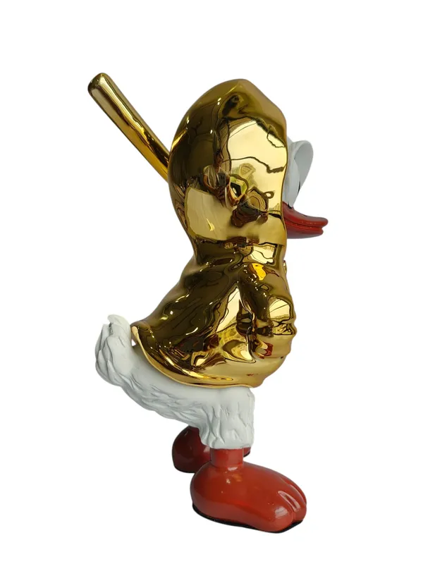 Donald_Duck_Table_Decor_Figurine_-_Metallic_Character_Sculpture