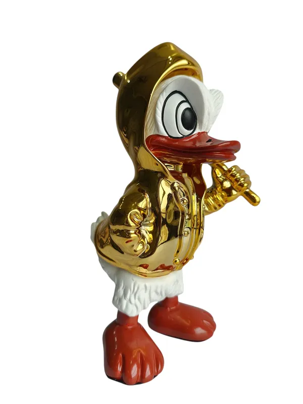 Donald_Duck_Table_Decor_Figurine_-_Metallic_Character_Sculpture