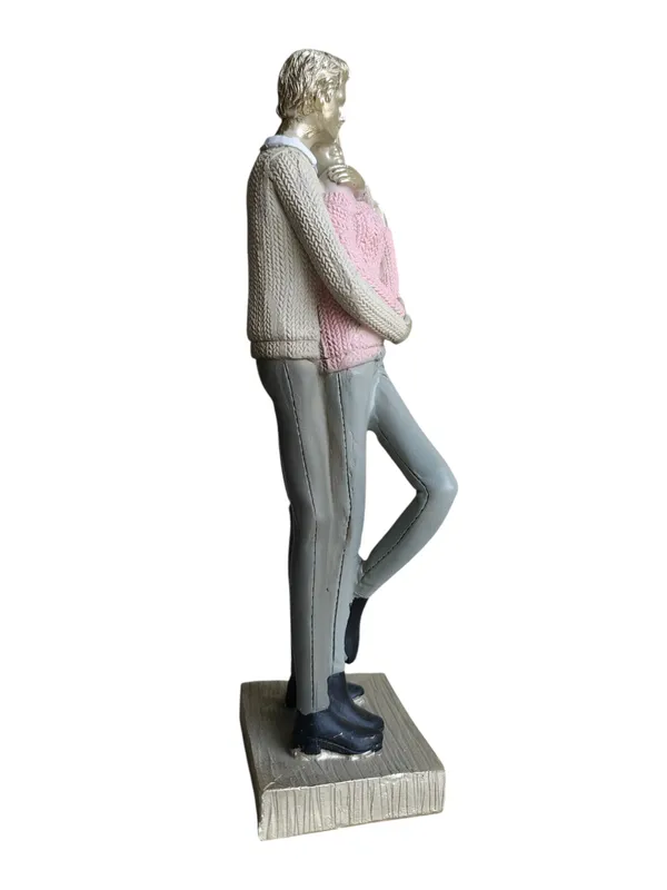 COUPLE-PNK:_Pink_Sweater_Embrace