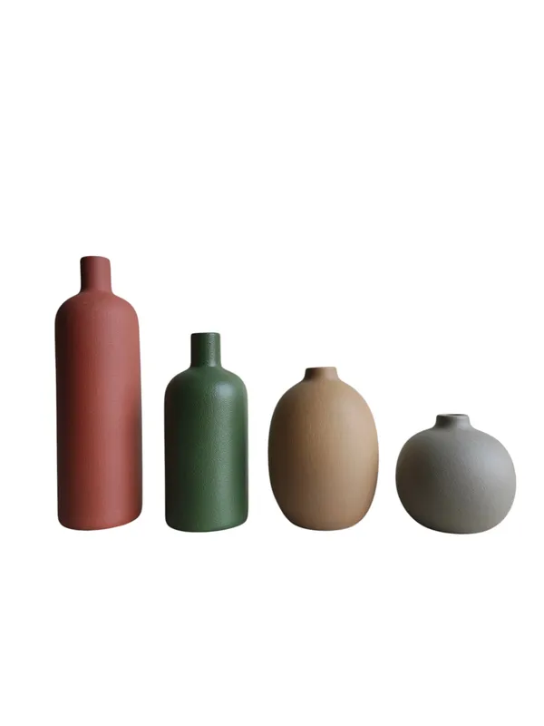 Earth_Hue_-_Set_of_4_Matte_Ceramic_Vases