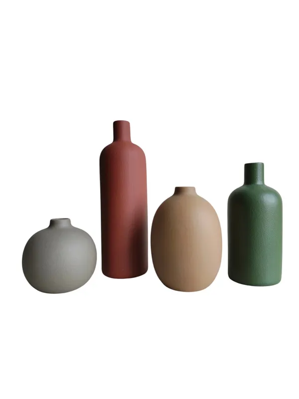 Earth_Hue_-_Set_of_4_Matte_Ceramic_Vases