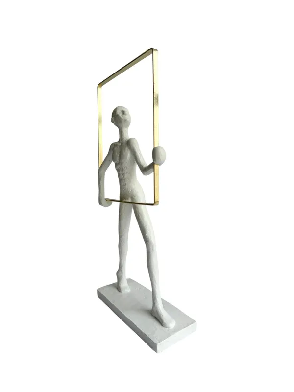 Abstract_Man_Frame_White