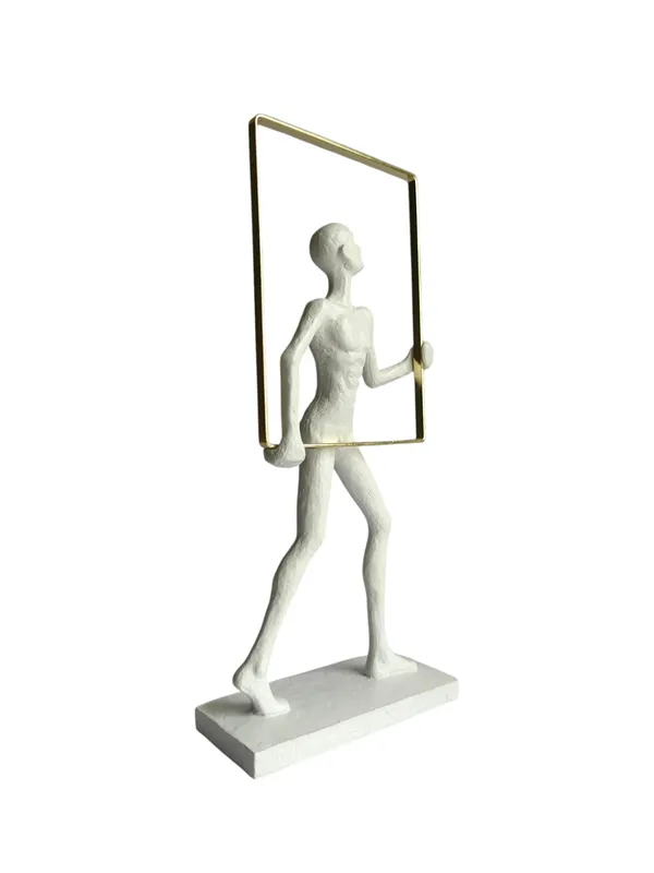 Abstract_Man_Frame_White