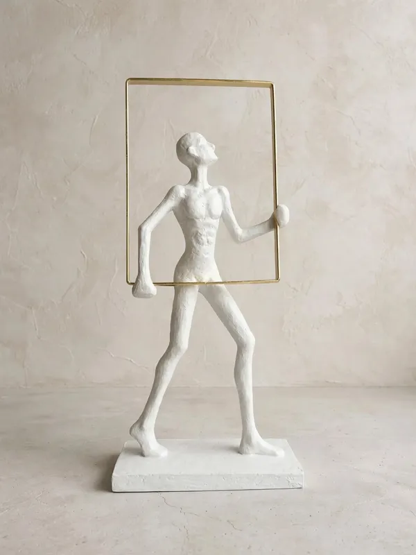 Abstract_Man_Frame_White