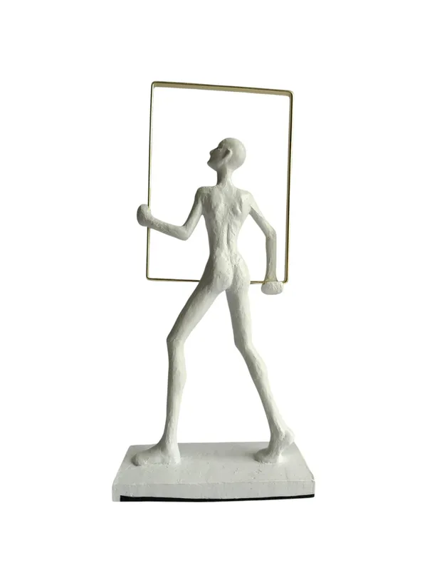 Abstract_Man_Frame_White