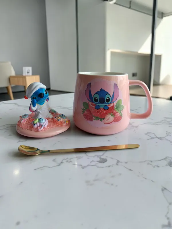 Stitch_3D-_Mug_&_Lid_Set_-_Sleepy_Strawberry_Edition