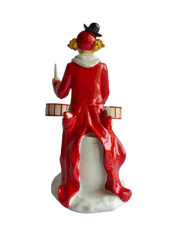 Drummer_Band_Clown_Figurine