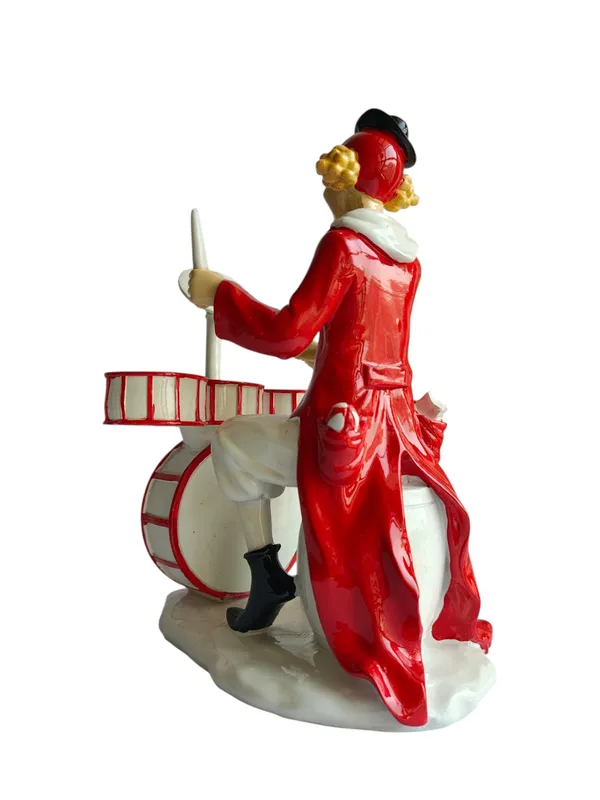 Drummer_Band_Clown_Figurine
