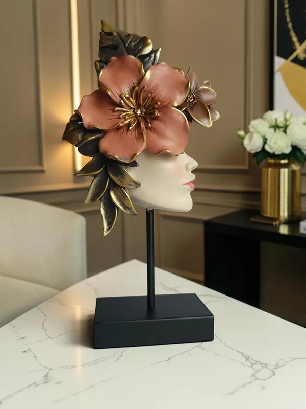 Floral_Lady_Face_Sculpture_-_Decorative_Table_Showpiece