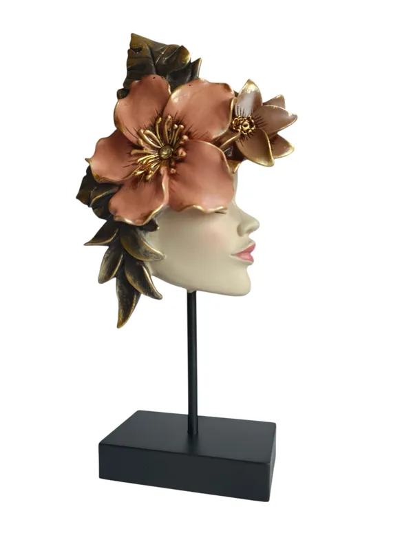 Floral_Lady_Face_Sculpture_-_Decorative_Table_Showpiece