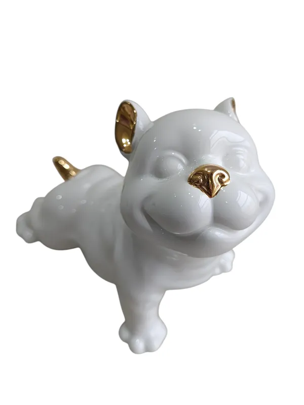 Glossy_White_Ceramic_Puppy_Figurine_with_Golden_Accents