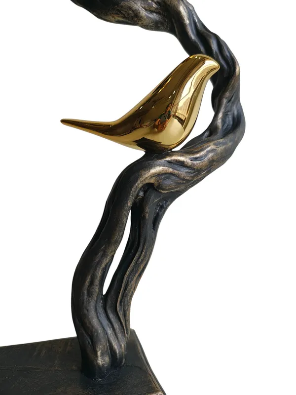 Golden_Harmony_-_4_Birds_on_Twisted_Branch_Sculpture