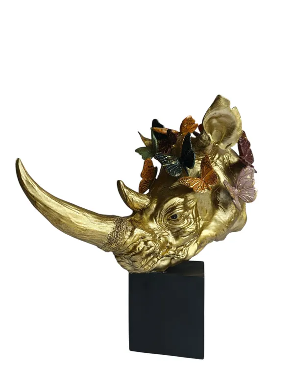 Golden_Rhino_Butterfly_Sculpture_-_Luxury_Resin_Table_Decor