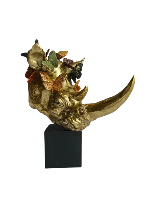 Golden_Rhino_Butterfly_Sculpture_-_Luxury_Resin_Table_Decor