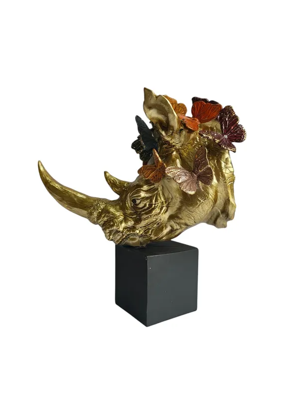 Golden_Rhino_Butterfly_Sculpture_-_Luxury_Resin_Table_Decor