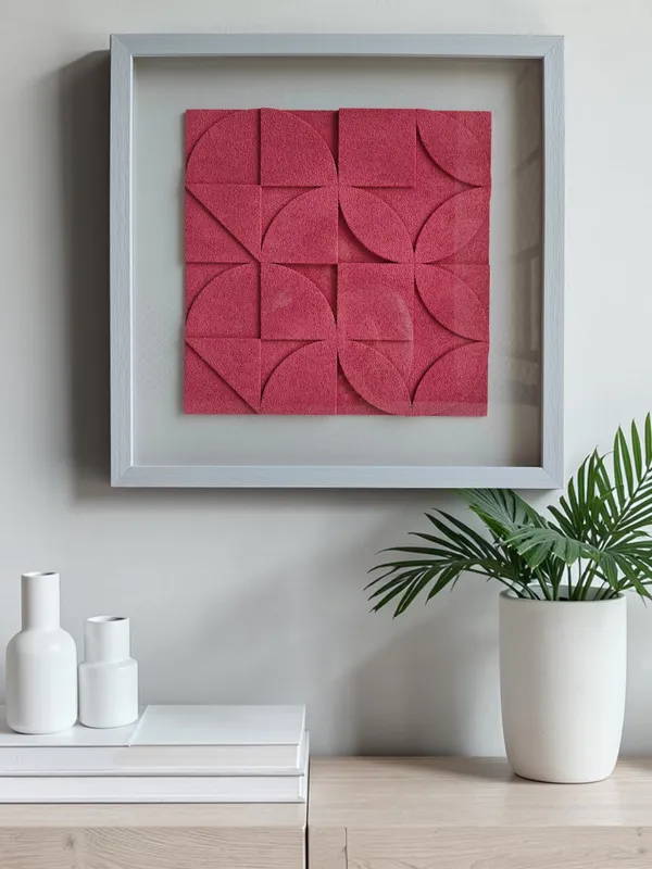 Rose_Petal_Mosaic_Geometric_Wall_Art_Frame