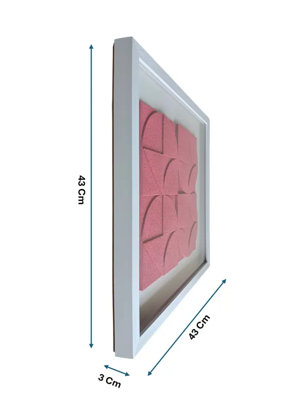 Rose_Petal_Mosaic_Geometric_Wall_Art_Frame