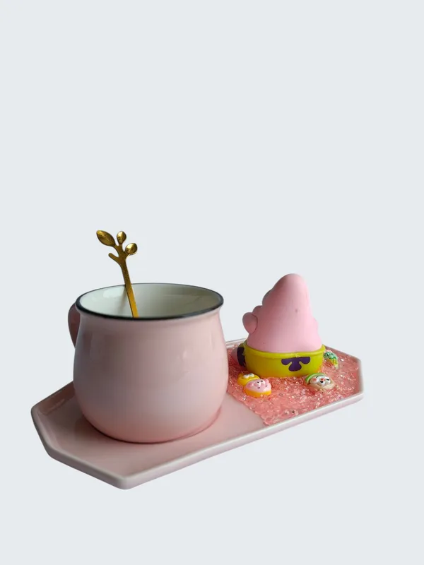PatrickStar_3D-_Mug_&_Tray_Set-_Bubble_Blower_Edition