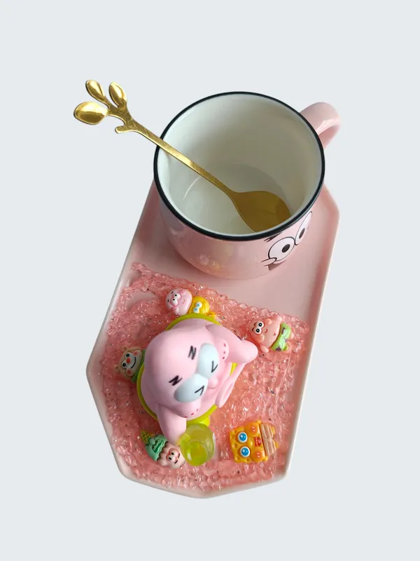 PatrickStar_3D-_Mug_&_Tray_Set-_Bubble_Blower_Edition