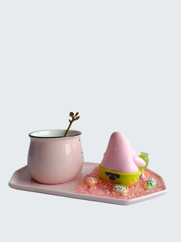PatrickStar_3D-_Mug_&_Tray_Set-_Bubble_Blower_Edition