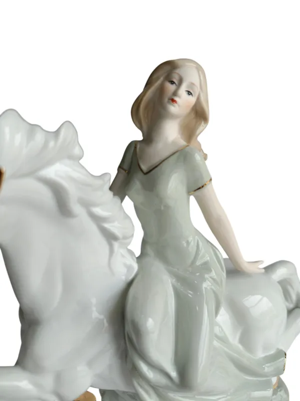 Lady_Riding_White_Horse_Showpiece_-_Victorian_Porcelain_Princess_Figurine
