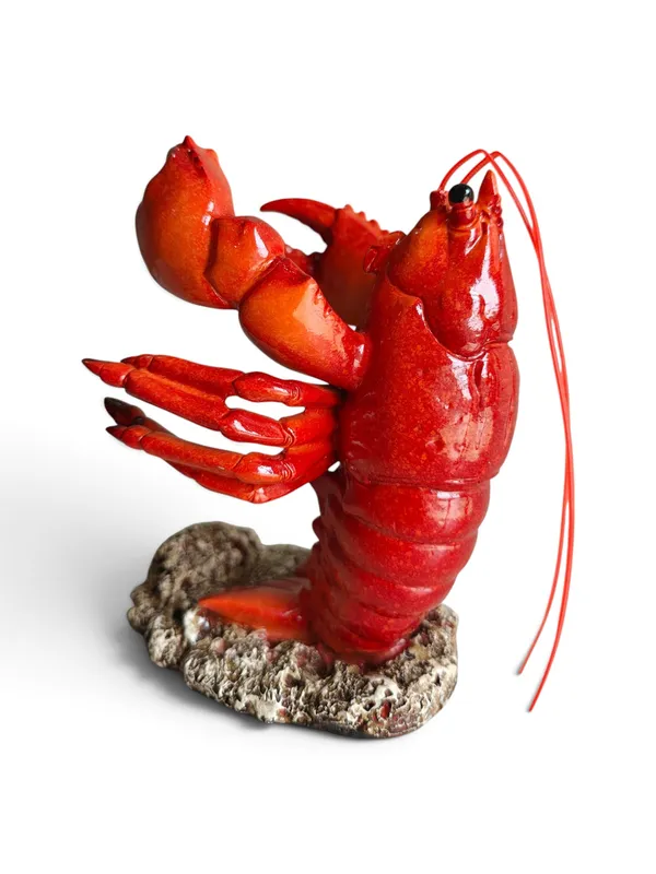 Lobster_King_-_Standing_Red_Lobster_Bottle_Holder