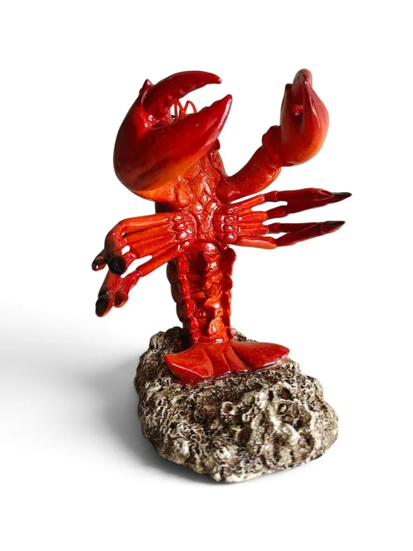 Lobster_King_-_Standing_Red_Lobster_Bottle_Holder