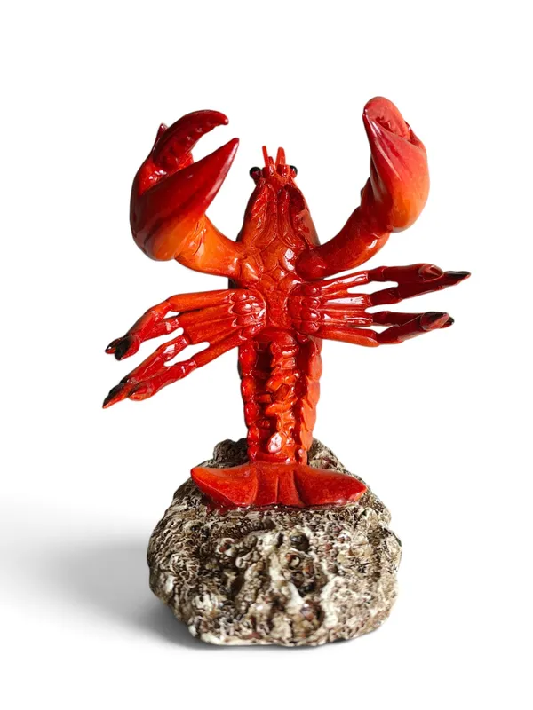 Lobster_King_-_Standing_Red_Lobster_Bottle_Holder