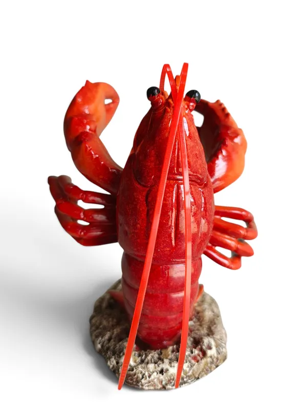 Lobster_King_-_Standing_Red_Lobster_Bottle_Holder