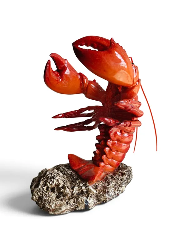 Lobster_King_-_Standing_Red_Lobster_Bottle_Holder
