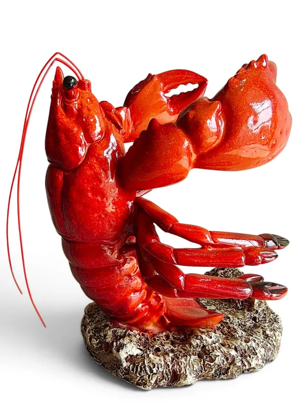 Lobster_King_-_Standing_Red_Lobster_Bottle_Holder