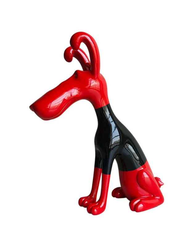 DOG-RED:_Scarlet_Pop_Art_Hound