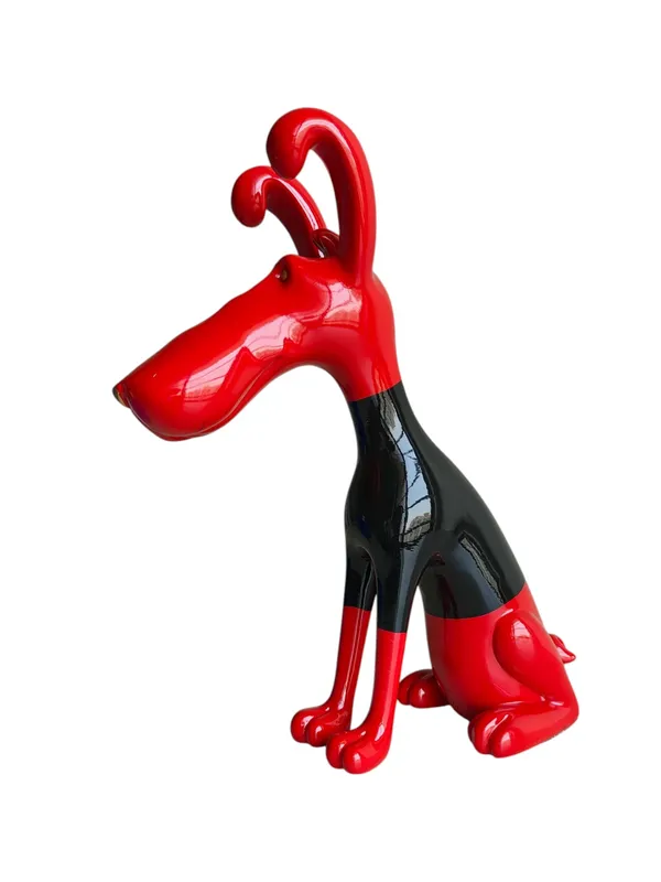 DOG-RED:_Scarlet_Pop_Art_Hound