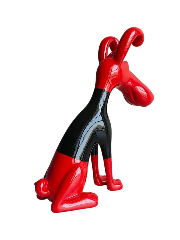 DOG-RED:_Scarlet_Pop_Art_Hound