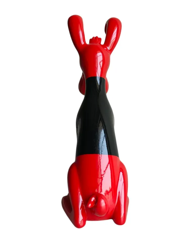DOG-RED:_Scarlet_Pop_Art_Hound