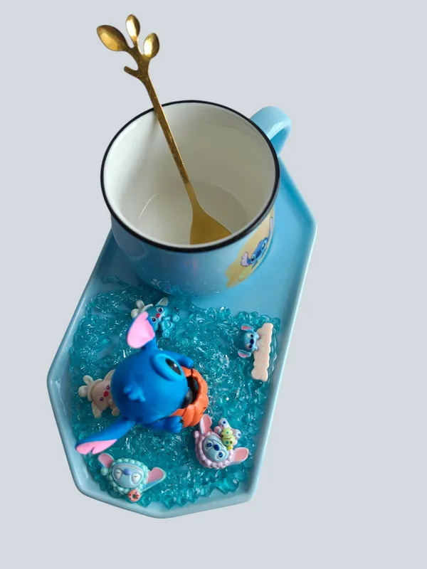 Stitch_3D-_Mug_&_tray_Set_-_Sleepy_Peach_Edition