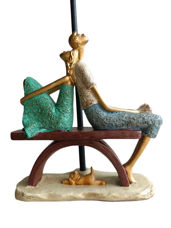 Moonlit_Dream_Couple_-_Romantic_Bench_Figurine_with_Crescent_Moon_Cloud_(Turquoise_Green_&_Blue)